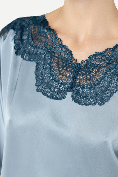 NK Imode Alice Feminine Lounge Silk T-shirt Set